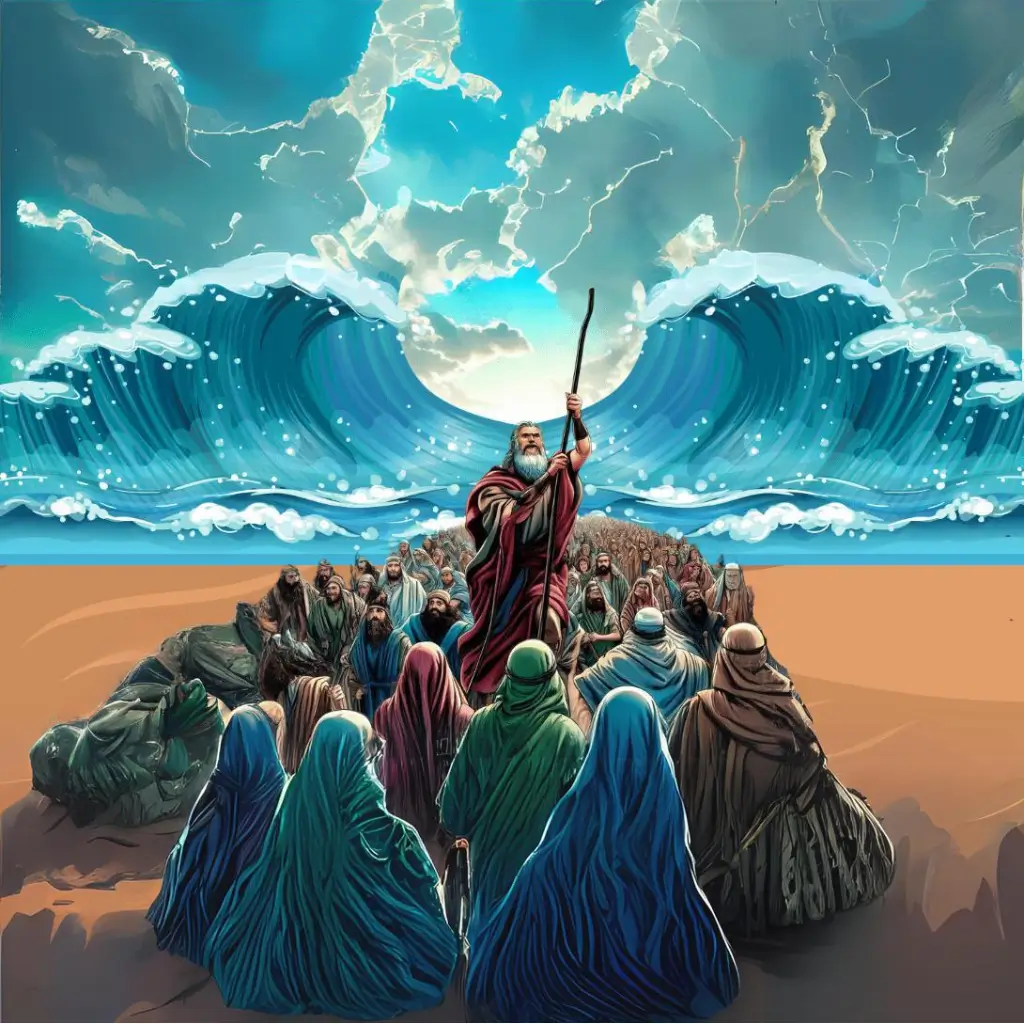 Moses Parting the Sea Blog Page Image