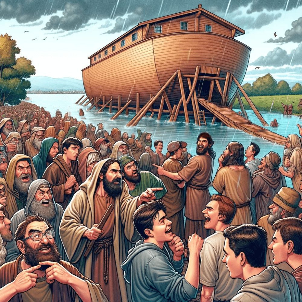 Noah, People Laughing Image