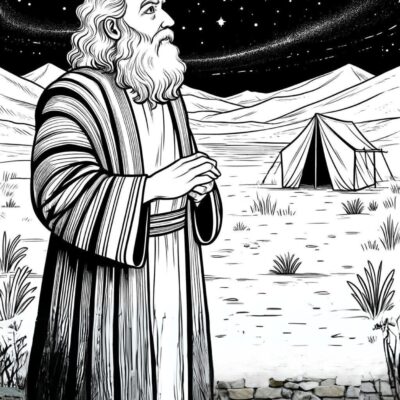 Abraham's Coloring Page