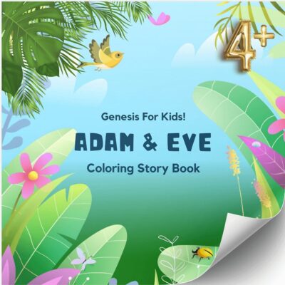 Adam & Eve Coloring Story Book