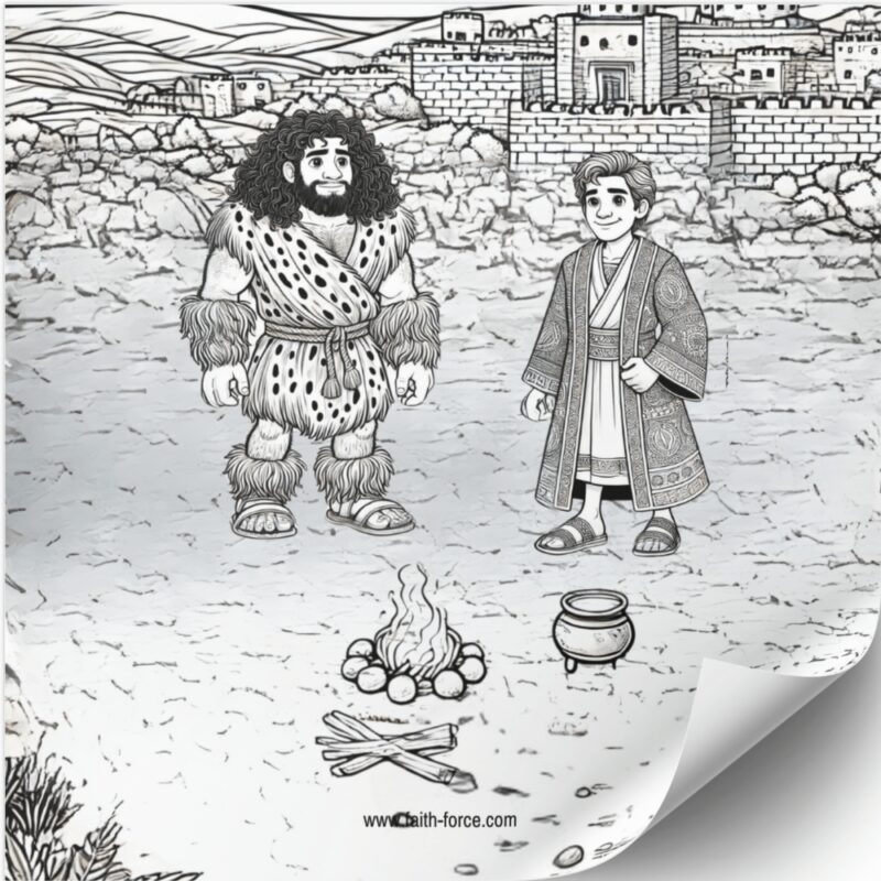 FF Coloring Story Book - Jacobs Ladder 2 Image