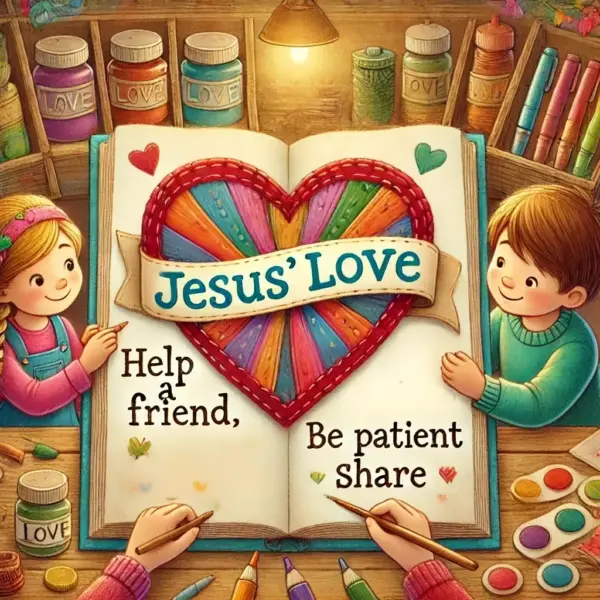1 John 3:16 - Love Hero Mission for Kids | Faith Force