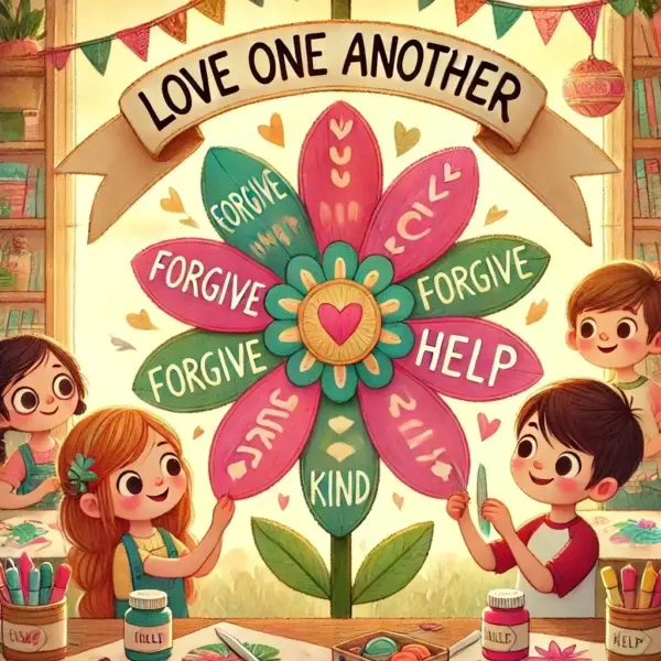 1 John 4:7 - Love Hero Mission for Kids | Faith Force