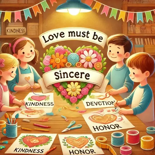 Romans 12:9-10 - Love Hero Mission for Kids | Faith Force