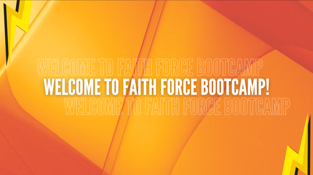 Faith Force Bootcamp Video Cover Image