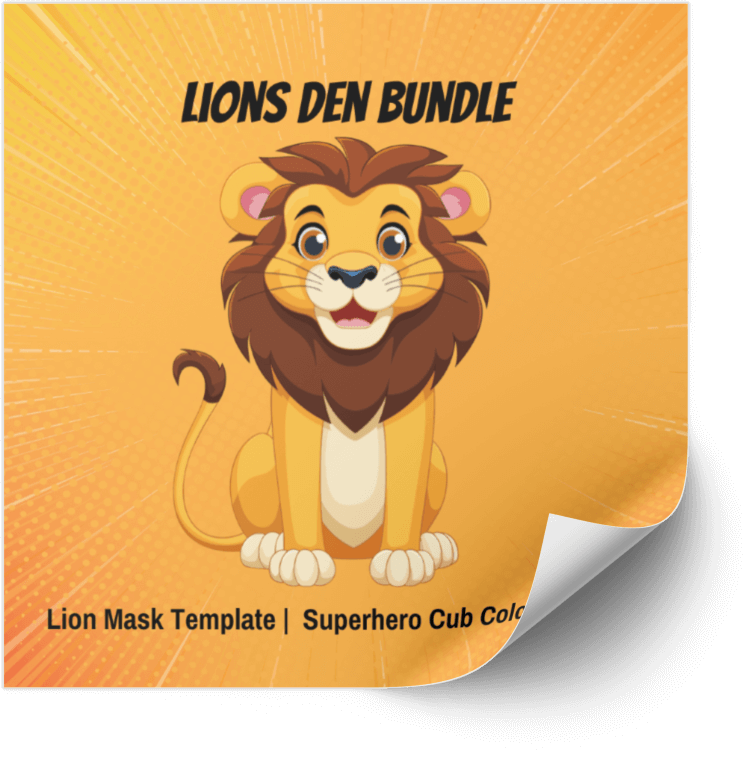 Lions Den Activity Pack
