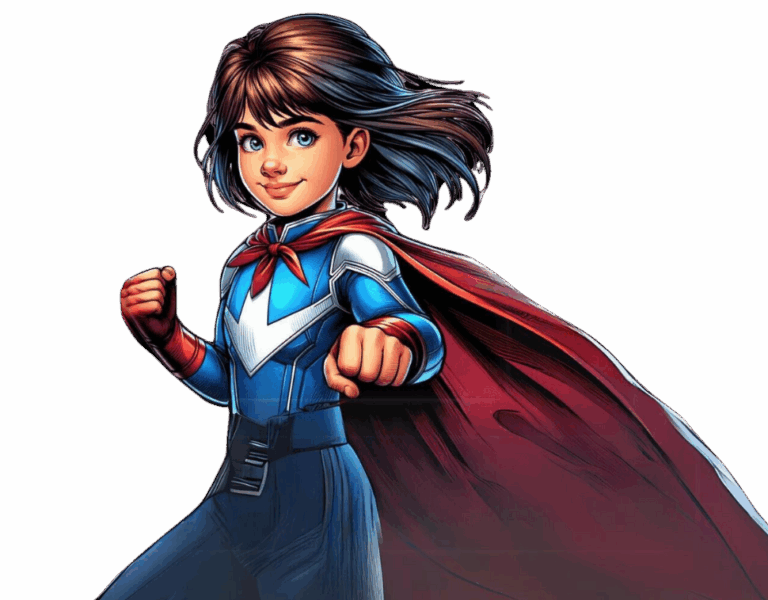 Superhero Girl Image