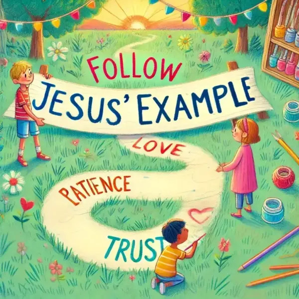 1 Peter 2:21-23 - Trust Hero Mission for Kids | Faith Force
