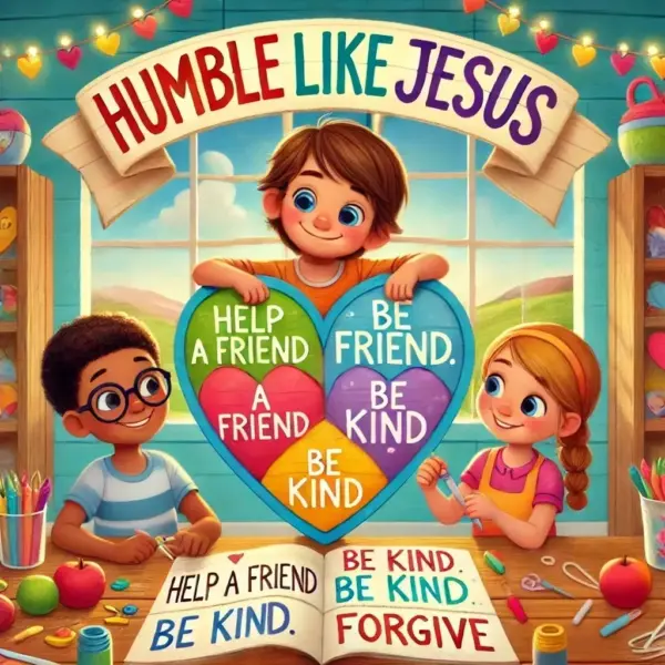 Philippians 2:5-8 - Humility Hero Mission for Kids | Faith Force