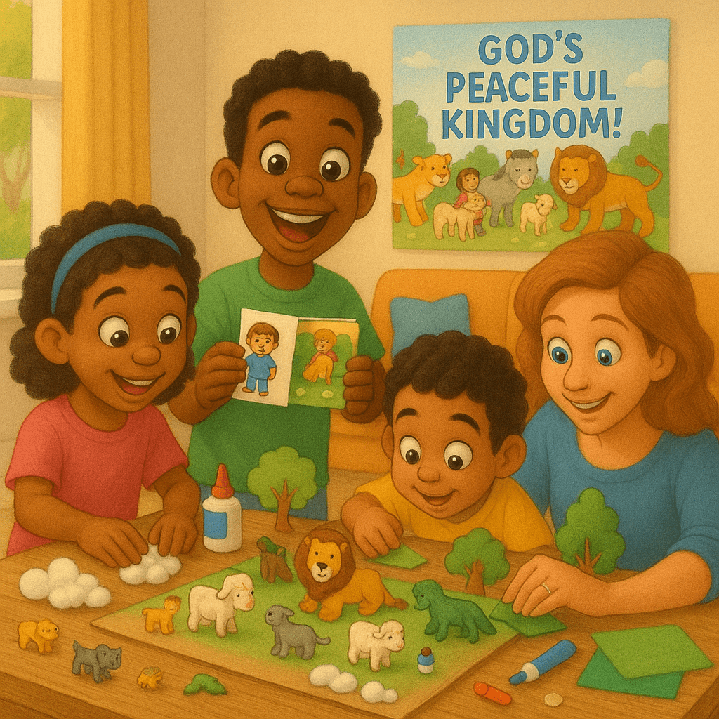 Isaiah 11-6-9 Image