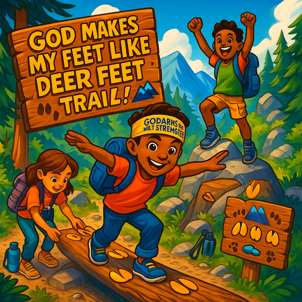 Psalm 18:32-34 1 Psalm 18-32-34 Image