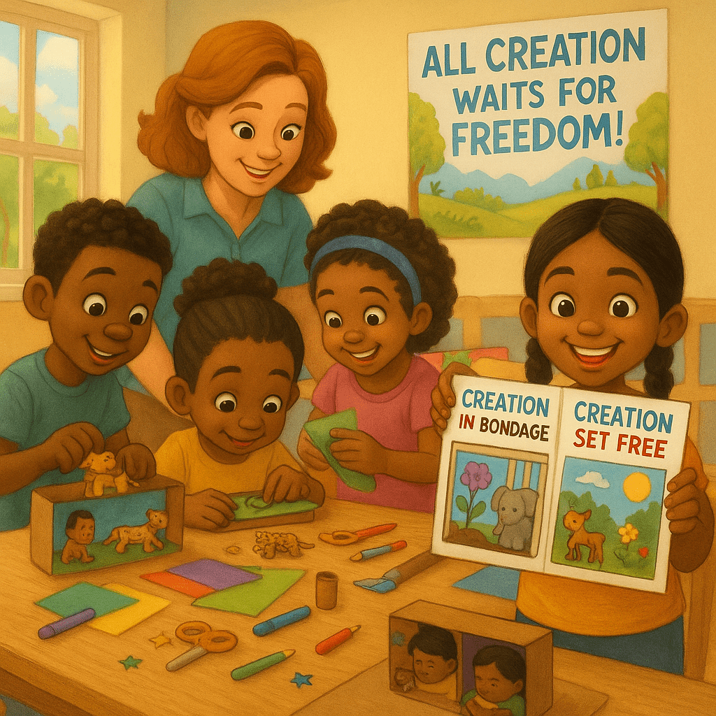 Romans 8-19-21 Image