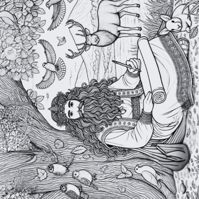 Solomon's Coloring Page