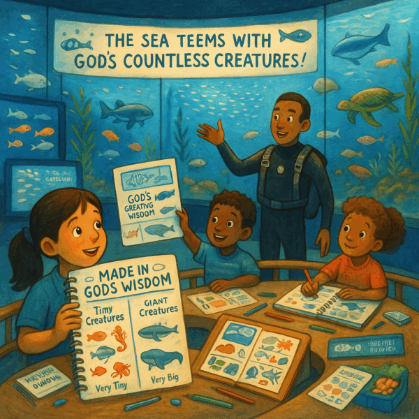 Divine Dispatches 11 Psalm 104-24-25 Image