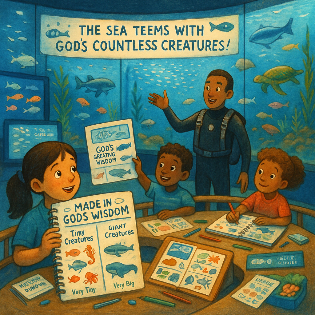 Psalm 104:24-25 1 Psalm 104-24-25 Image