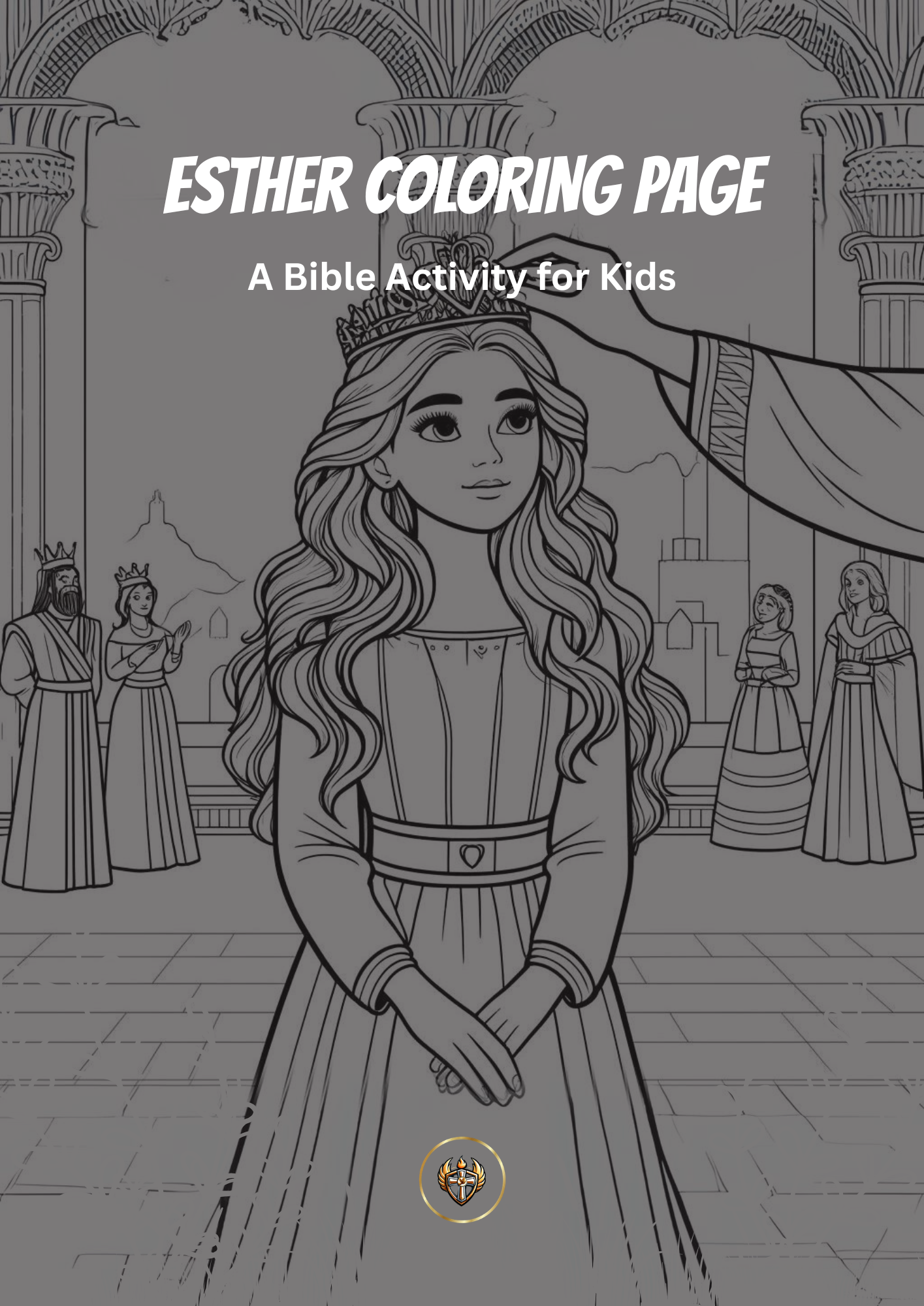 Esther's Coloring Page
