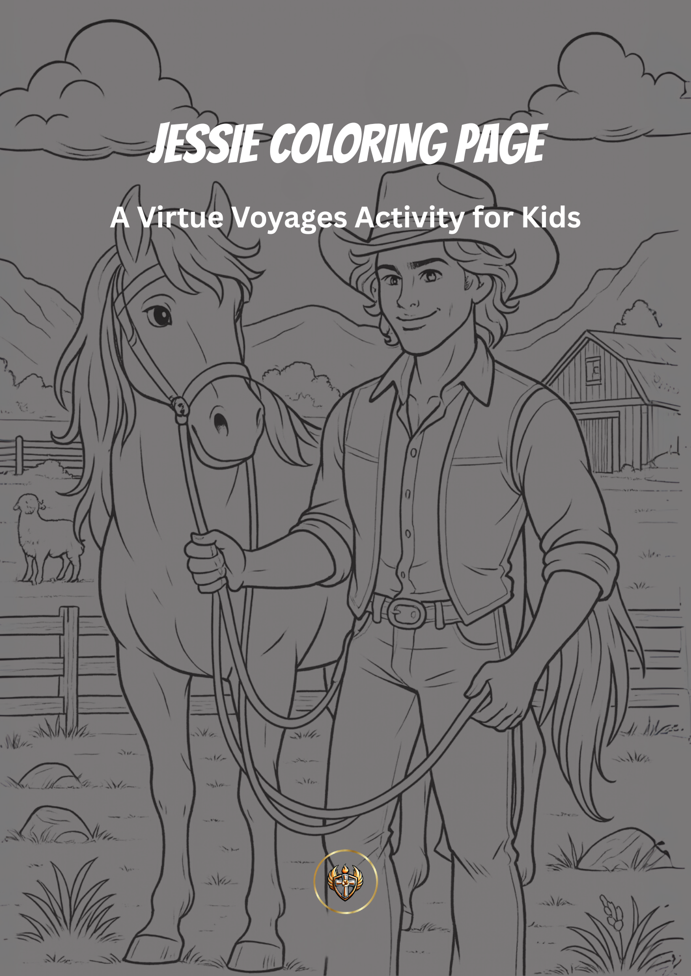 Jessie's Coloring Page