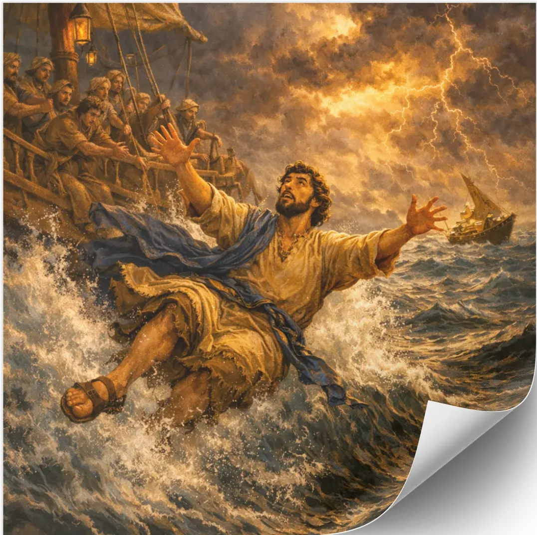 Jonah's Big Fish Adventure - Coloring Storybook