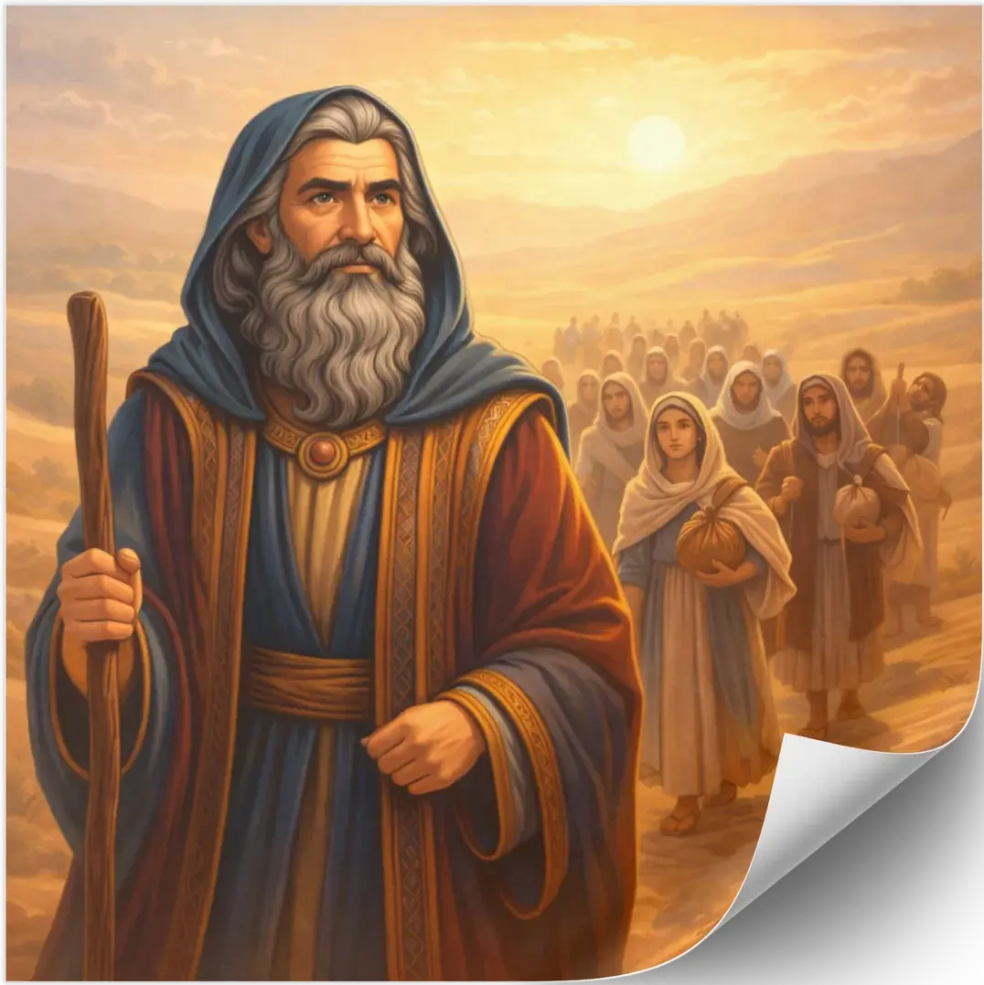 Moses' Great Adventure - Coloring Storybook