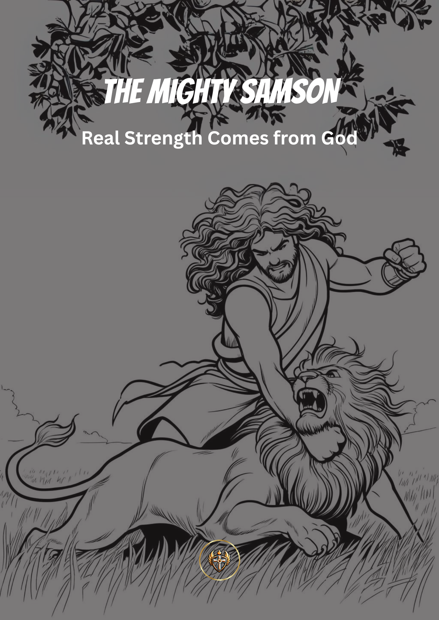 Samson's Coloring Page