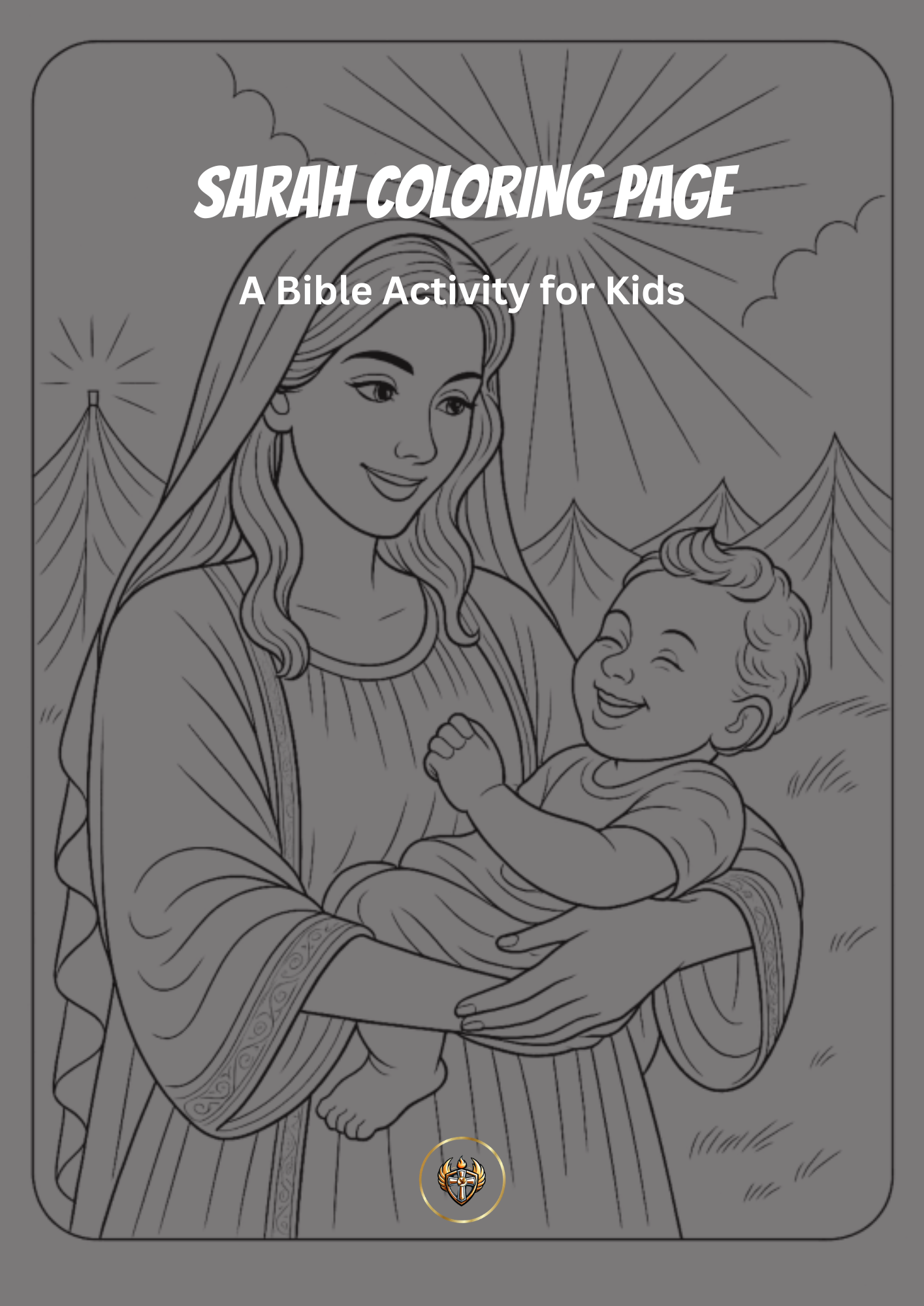Sarah's Coloring Page