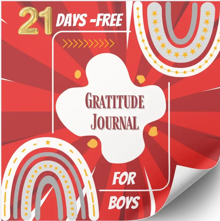 21 Day Habit Forming Gratitude Journal for Boys