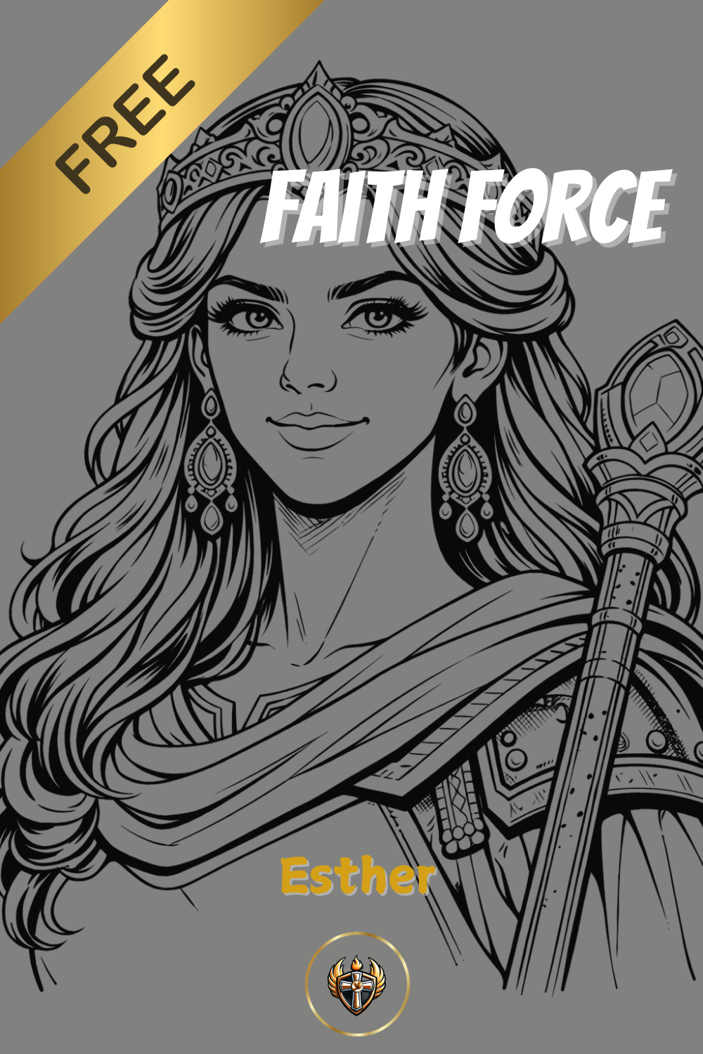 Esther's Coloring Page