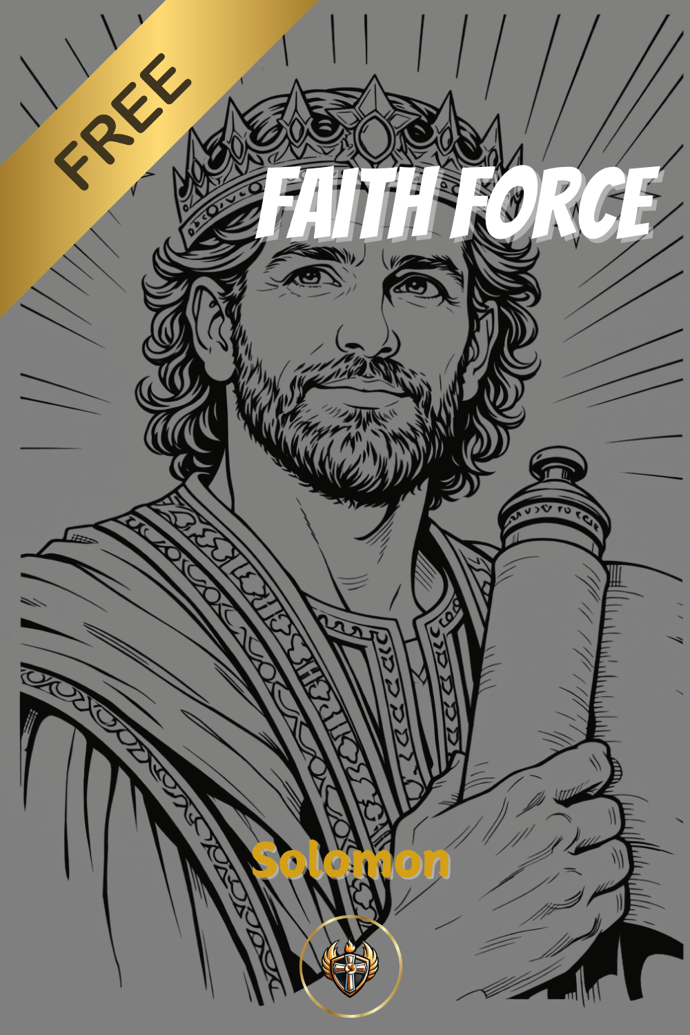 Solomon's Coloring Page