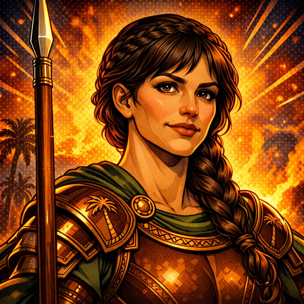 Deborah - brave Bible hero for kids learning courage and wisdom