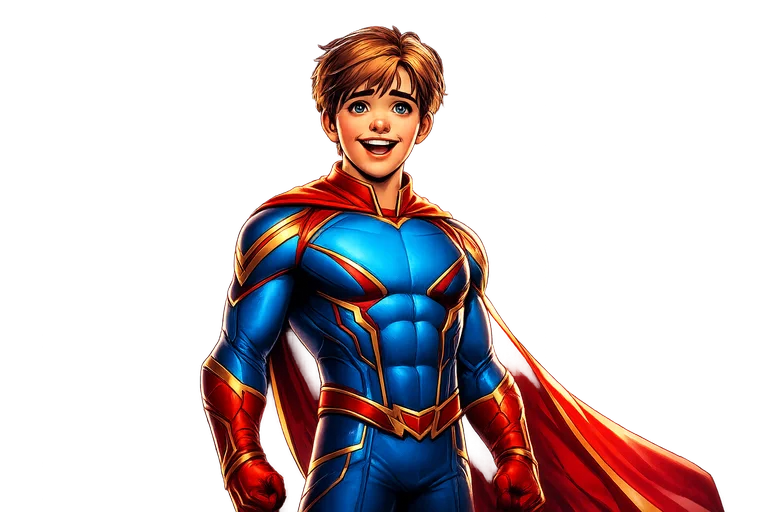 Faith Force Boy Character - Teaching Kids Courage and Faith Through Bible Heroes