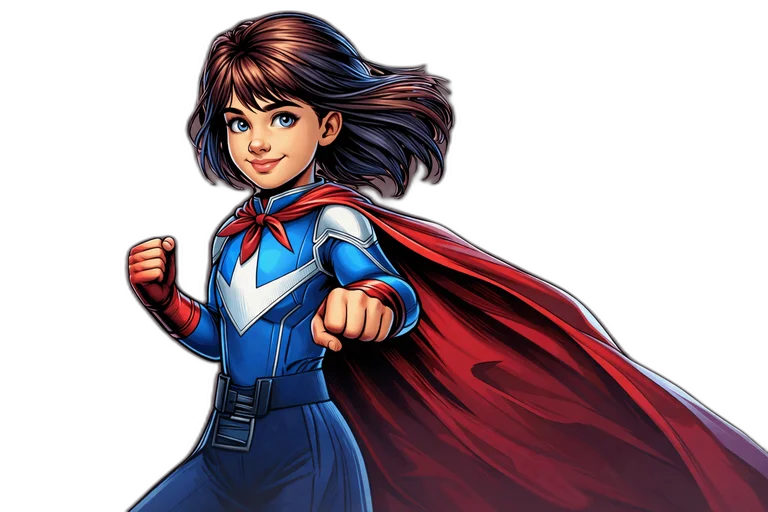 Faith Force Girl Character - Bible Virtues and Hero Stories for Kids