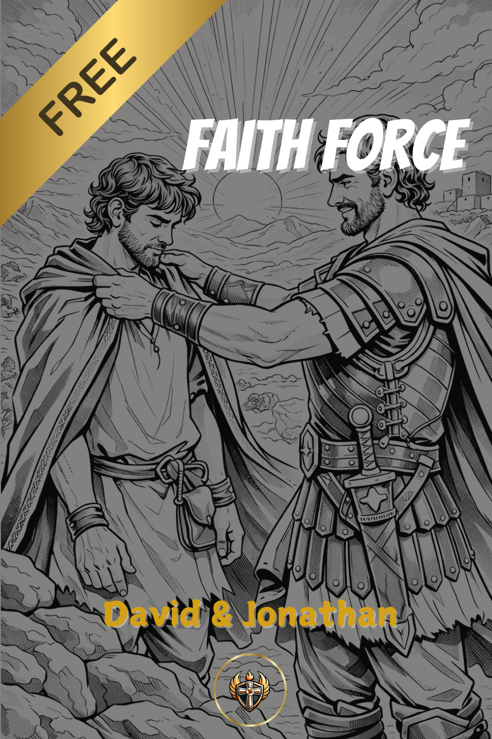 David and Jonathan Coloring Adventure