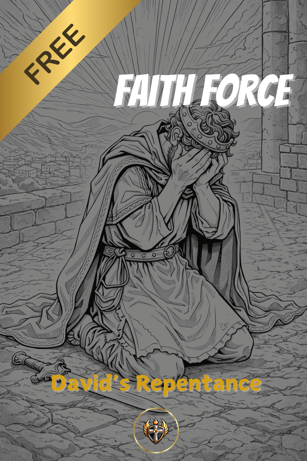 David's Repentance Coloring Adventure